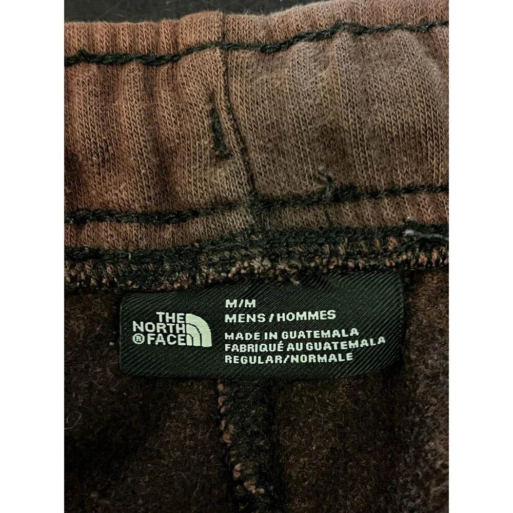 The North Face Sweatpants Mens Medium Brown Tie Dye Logo Jogger Pants Lounge